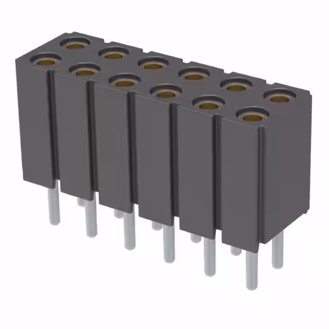 803-41-012-10-004000 Mill-Max Manufacturing Corp.  Headers Receptacles Female Sockets